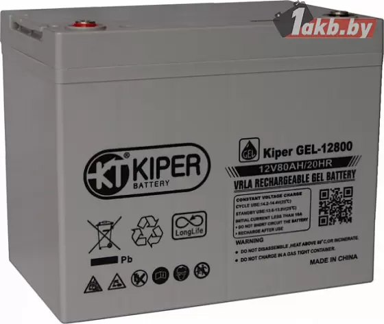 Аккумулятор Kiper GEL (90 A/h), 12V ИБП