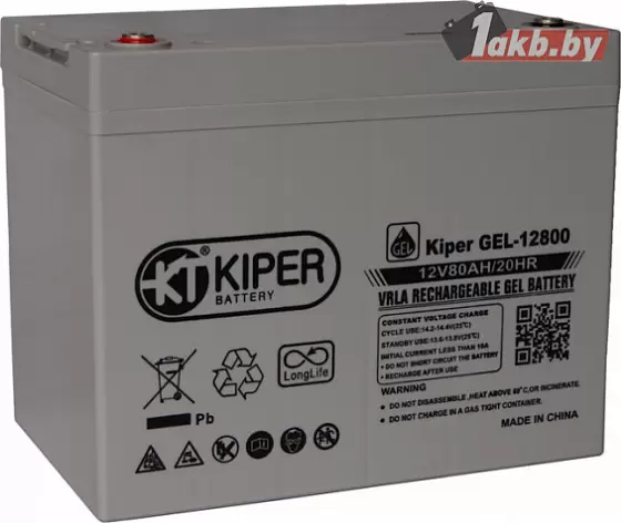 Аккумулятор для ИБП Kiper GEL (90 A/h), 12V ИБП