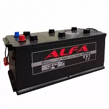 Аккумулятор ALFA (190 A/h), 1300A R+ KZ болт с бортами
