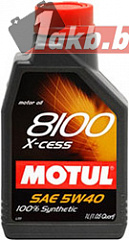 Моторное масло Motul 8100 X-cess 5W40 2л