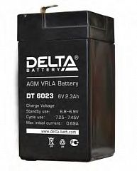Аккумулятор Аккумулятор для ИБП Delta DT 6023 6V-2.3 Ah