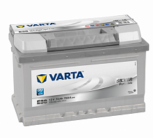 Аккумулятор Varta Silver Dynamic E38 (74 А/h), 750A R+ (574 402 075)