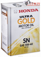 Моторное масло Honda GOLD SN 5-40 Ж/Б 5W-40 4л.