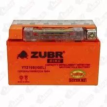 Аккумулятор ZUBR YTZ10S (iGEL) (10 A/h), 190A L+