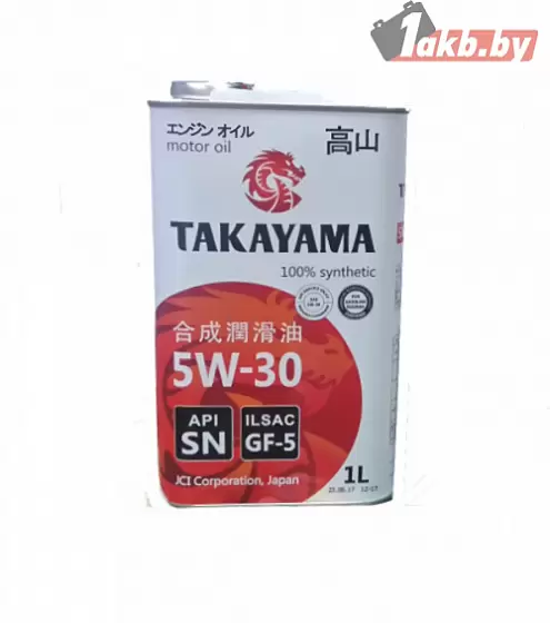 Takayama 5W-30 API SN 1л