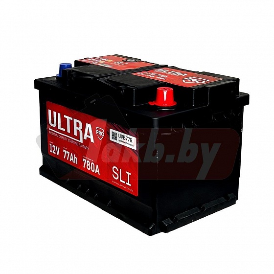 ULTRA PRO (77 A/h), 780A R+ низ.