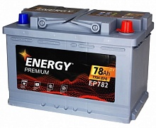 Аккумулятор Energy Premium EP782 (78 A/h), 770A R+