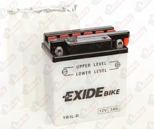 Аккумулятор Exide EB3L-B (3 A/h), 25A R+