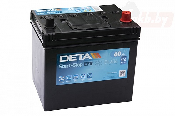 Deta Start-Stop EFB DL604 (60 A/h), 520A R+