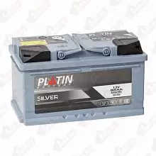 Аккумулятор PLATIN SILVER (88 A/h), 850A R+ низ.