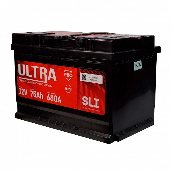 ULTRA PRO (75 A/h), 680A R+