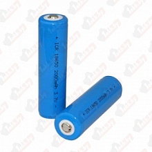 Аккумулятор EV 18650 2000 mAh (3.4V, 2 А/ч, 30A), Китай