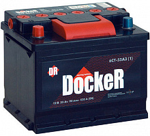 Аккумулятор DOCKER (55 А/ч), 430A L+