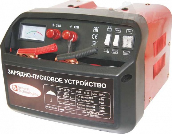 General Technologies GT-JC240 (автомат, 12/24V, АКБ 230Ач, ток 50А, пуск 260А)