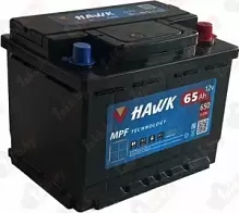 Аккумулятор HAWK (65 A/h), 650A R+