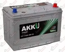 Аккумулятор AKKU STANDART ASIA (115 A/H), 850A L+