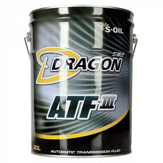 S-OIL DRAGON ATF III 20л