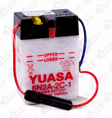 Аккумулятор Yuasa 6N2A-2C-1 (2 A/h) 6V