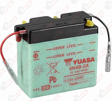 Аккумулятор Yuasa 6N4B-2A (4 A/h) 6V