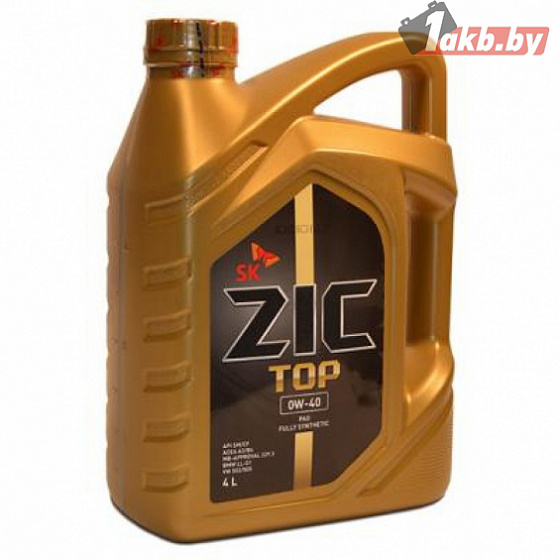 ZIC TOP 0W-40 4л