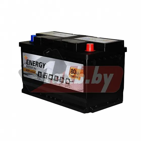 Energy Premium AGM (80 A/h), 800A R+
