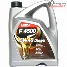 Моторное масло Areca F4500 5W-40 Diesel 5л