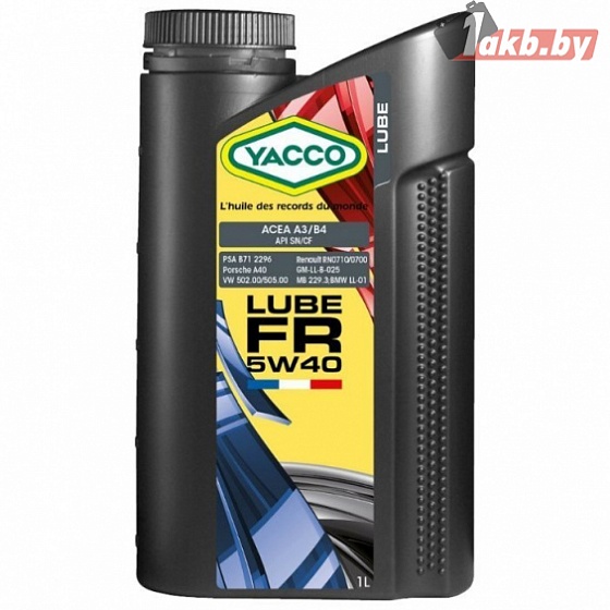 Yacco Lube FR 5W-40 1л