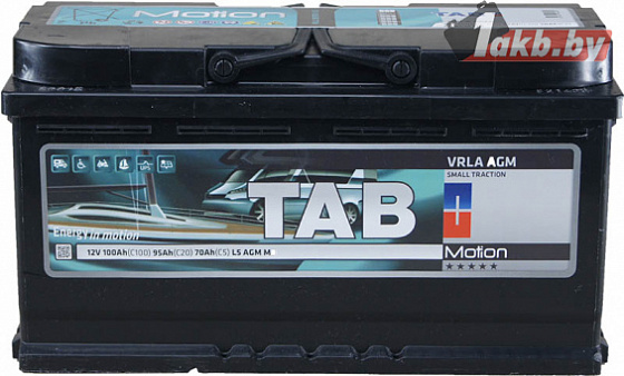 TAB Motion AGM (95 A/h), R+ (C20)