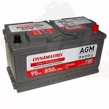 Аккумулятор DYNAMATRIX-KOREA AGM DEK950 (95 A/h), 850A R+