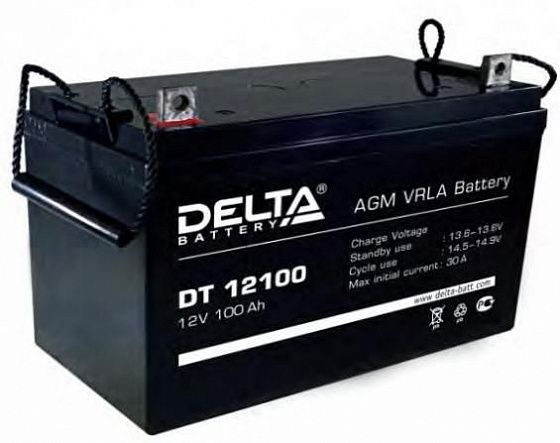 Аккумулятор для ИБП Delta DT 12100 12V-100 Ah