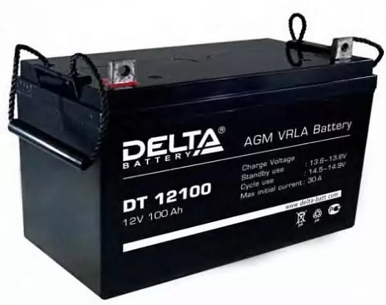 Аккумулятор для ИБП Delta DT 12100 12V-100 Ah