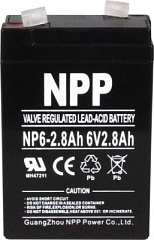 Аккумулятор для ИБП NP (2,8 A/h), 6V