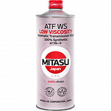 Масло Mitasu MJ-325 LOW VISCOSITY ATF WS 100% Synthetic 1л