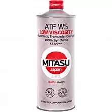 Масло Mitasu MJ-325 LOW VISCOSITY ATF WS 100% Synthetic 1л