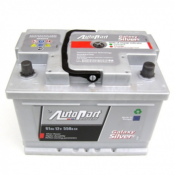 Autopart Galaxy Silver (60 A/h), 570A R+