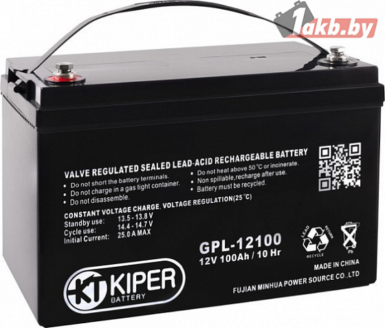 Аккумулятор для ИБП Kiper GEL (12 V/100 A/h)