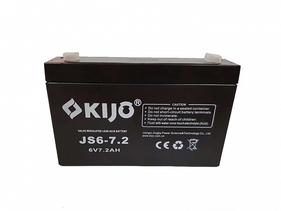 Аккумулятор Kijo (7,2 A/h), 6V ИБП