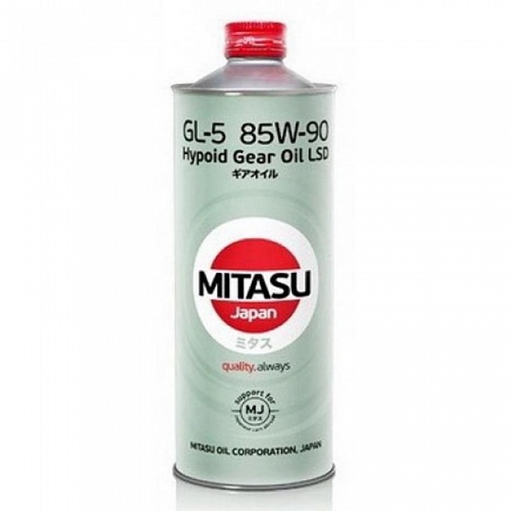 Mitasu MJ-412 GEAR OIL GL-5 85W-90 LSD 1л