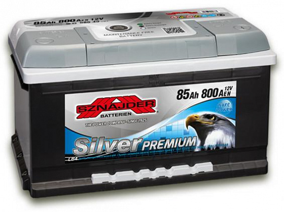 Sznajder Silver Premium (85 A/h), 800A R+