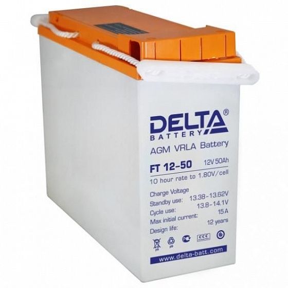 Аккумулятор для ИБП Delta FT 12-50 12V-50.9 Ah
