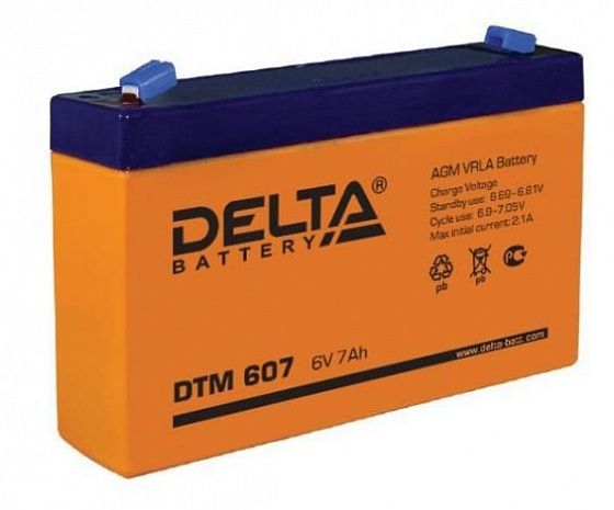 для ИБП Delta DTM 607 6V-7 Ah