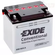 Аккумулятор Exide E60-N24-A (28 A/h), 280A L+
