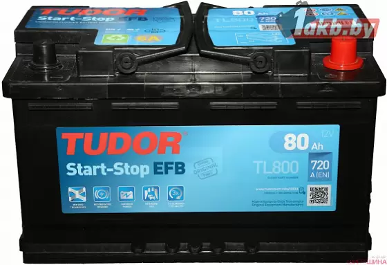 Tudor Start-Stop EFB TL800 (80 A/h), 800A R+