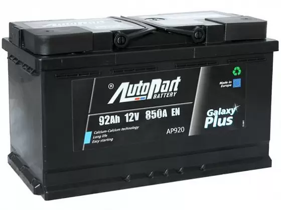 Autopart Galaxy Plus AP920 (92 A/h), 850A R+
