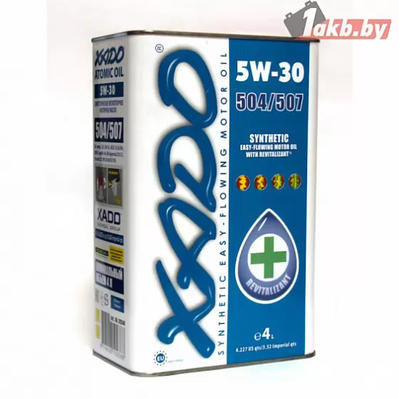 Xado Atomic Oil 5W-30 504/507 4л