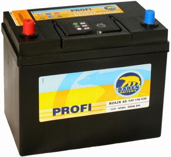 Baren Profi JIS (45 A/h), 360А L+ 7905675