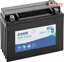 Аккумулятор Exide AGM12-23 (21 A/h), 350A R+