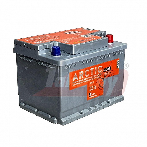 TUBOR ARCTIC (60 A/h), 620A R+ (start-stop)