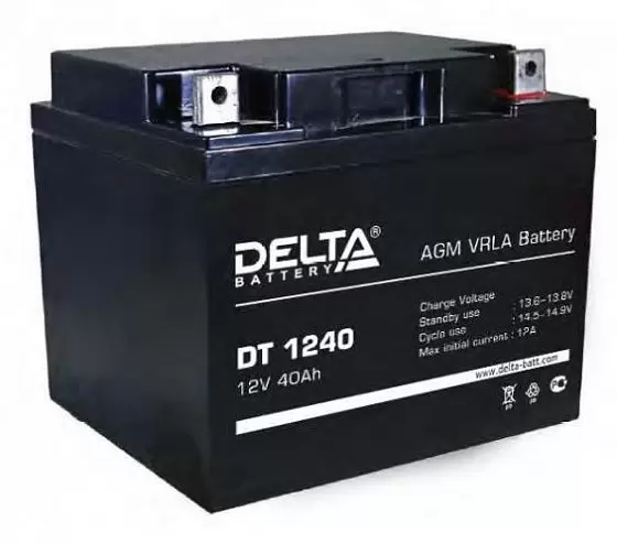 Аккумулятор для ИБП Delta DT 1240 12V-40 Ah