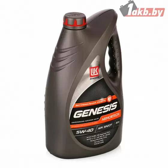 Лукойл GENESIS ARMORTECH 5W-40 4л